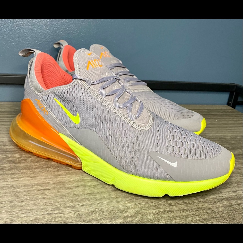 Nike Air Max 270 Nerf Gun Grey/Volt/Orange
